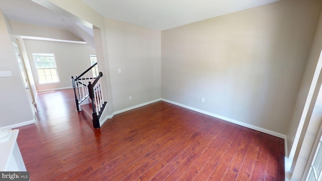 8117 Grayden Ln, Brandywine, MD 20613 - foyer entrance featuring stairs and wood finished floors