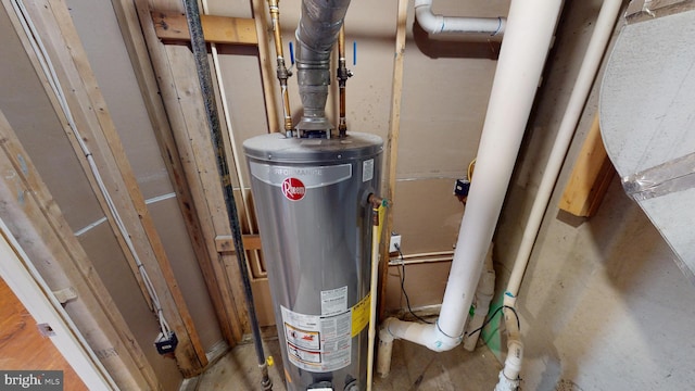8117 Grayden Ln, Brandywine, MD 20613 - utilities with gas water heater