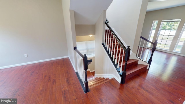 8117 Grayden Ln, Brandywine, MD 20613 - stairs with wood finished floors