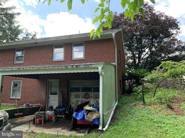 2142 Flag Marsh Rd, Mount Airy, MD 21771 - rear view of house featuring brick siding