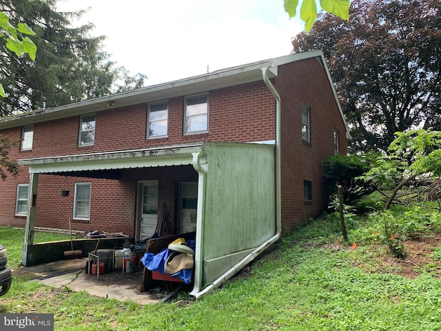 2142 Flag Marsh Rd, Mount Airy, MD 21771 - back of house featuring brick siding