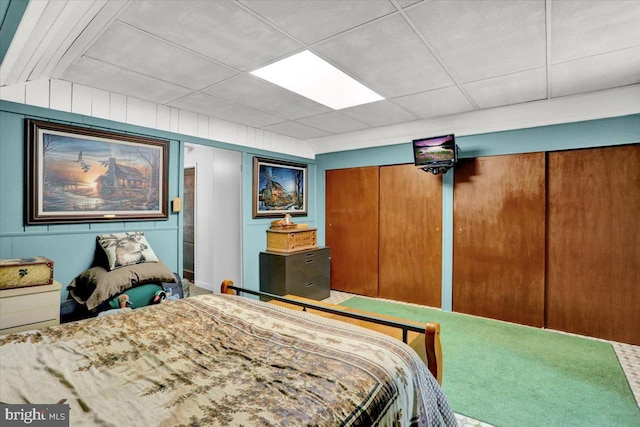 1124 Fairview Dr, Reading, PA 19605 - bedroom with carpet floors