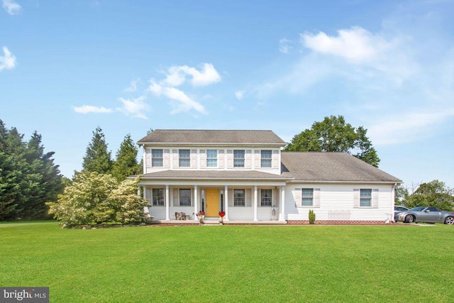 148 S Allwood Dr, Hanover, PA 17331 - colonial inspired home featuring a porch and a front lawn