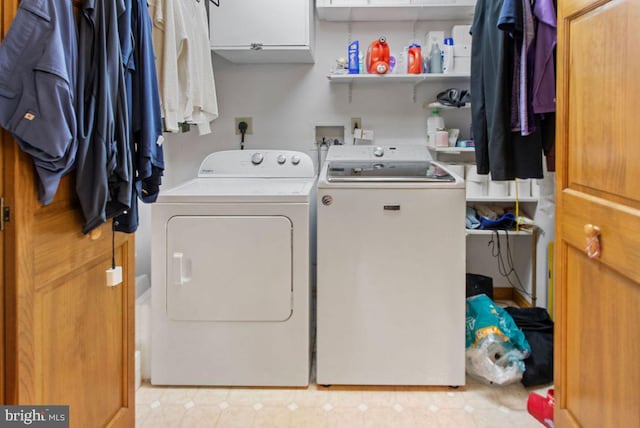 148 S Allwood Dr, Hanover, PA 17331 - washroom featuring cabinet space and washer and dryer
