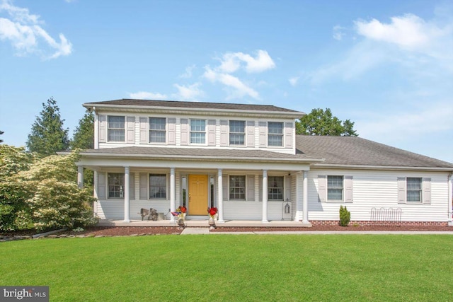 148 S Allwood Dr, Hanover, PA 17331 - colonial inspired home featuring a front yard and a porch