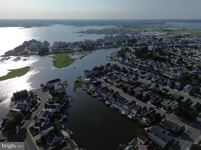 708 Loop Rd, Ocean City, MD 21842 - aerial overview of property's location with a nearby body of water and nearby suburban area