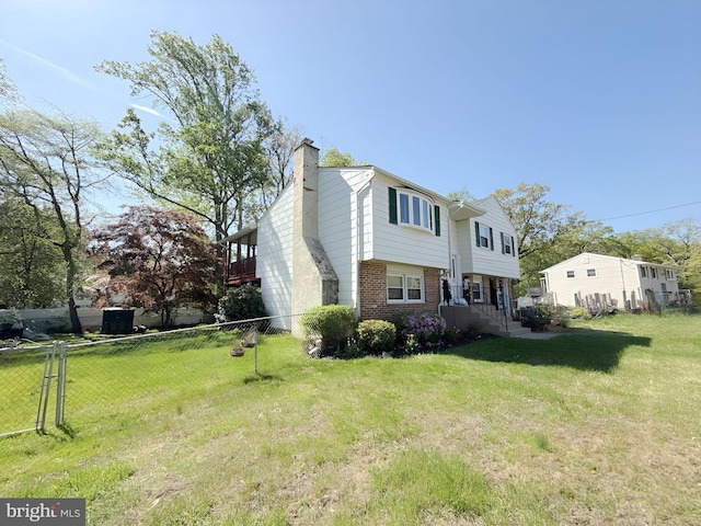 433 Edsam Ave, Pitman, NJ 08071 - view of front of property with brick siding and a chimney