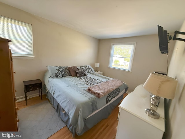433 Edsam Ave, Pitman, NJ 08071 - bedroom with light wood-style flooring and baseboards