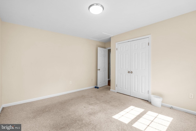 15321 Peach Orchard Rd, Silver Spring, MD 20905 - unfurnished bedroom with carpet floors and a closet