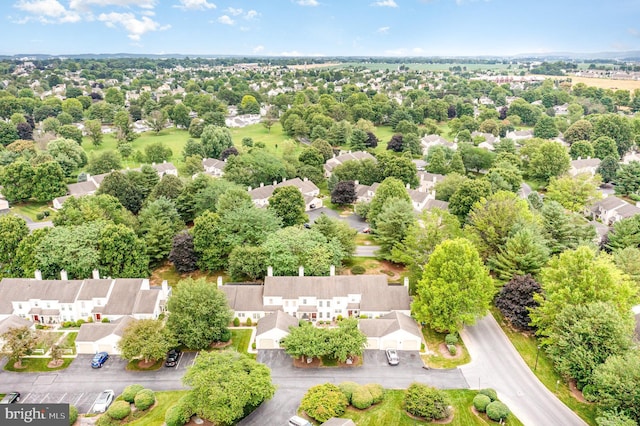 1866 Wexford Rd, Palmyra, PA 17078 - aerial perspective of suburban area with a tree filled landscape