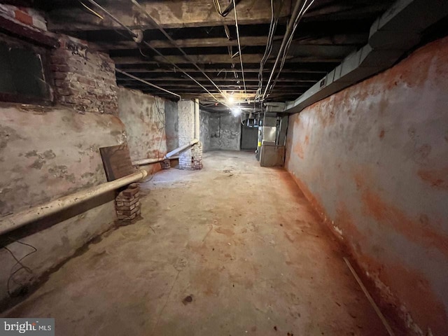 706 W Butler St, Philadelphia, PA 19140 - view of unfinished basement