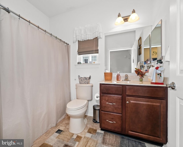 231 Lupine Dr, Smyrna, DE 19977 - bathroom with vanity and a shower with curtain