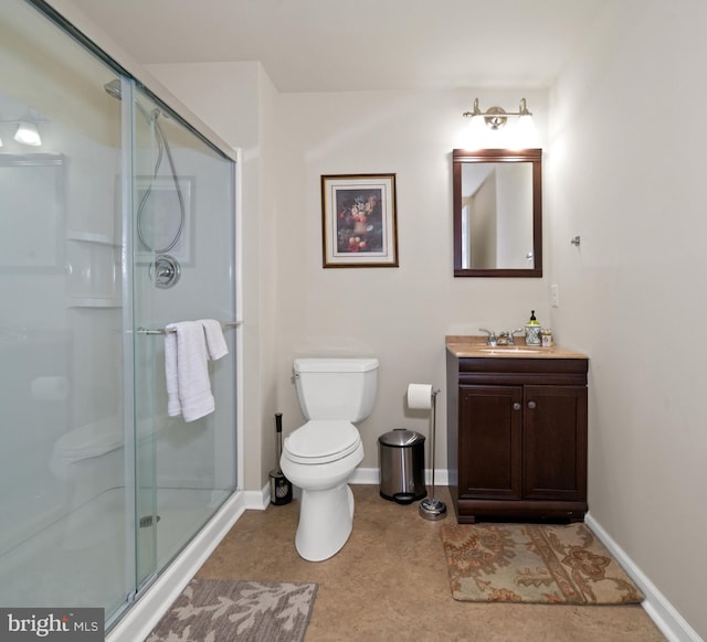 231 Lupine Dr, Smyrna, DE 19977 - full bath featuring vanity and a stall shower