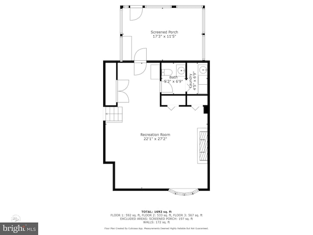411 Parkstone Way, Broomall, PA 19008 - view of home floor plan