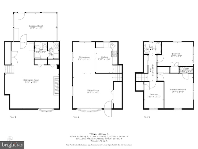 411 Parkstone Way, Broomall, PA 19008 - view of property floor plan