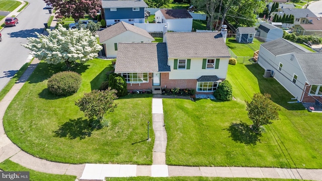 411 Parkstone Way, Broomall, PA 19008 - aerial perspective of suburban area