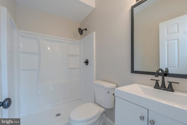 3335 Dudley Ave, Baltimore, MD 21213 - full bathroom featuring vanity and a shower