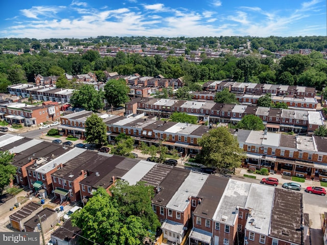 3335 Dudley Ave, Baltimore, MD 21213 - bird's eye view of a tree filled landscape
