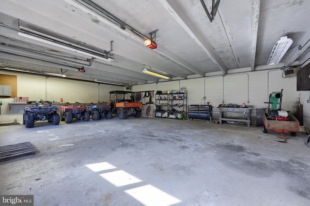 5751 Mount Pisgah Rd, York, PA 17406 - garage featuring a garage door opener