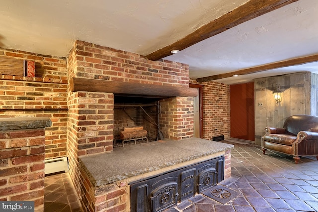 5751 Mount Pisgah Rd, York, PA 17406 - view of patio with a baseboard heating unit