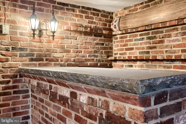 5751 Mount Pisgah Rd, York, PA 17406 - detailed view of brick wall