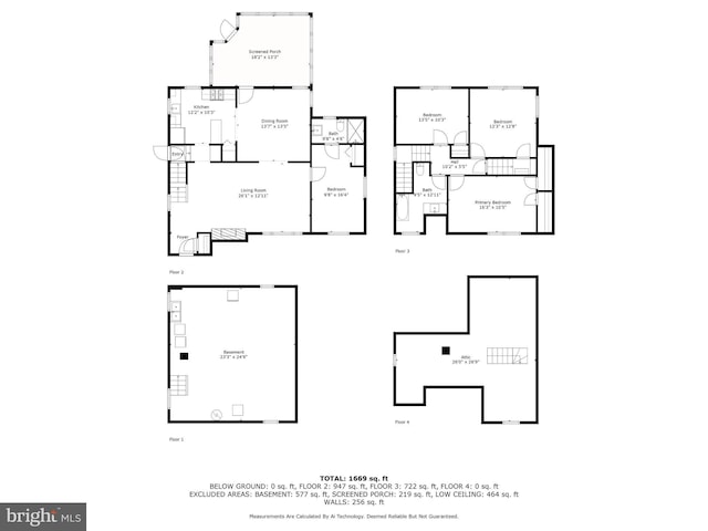 206 E Lake Ave, Baltimore, MD 21212 - view of home floor plan