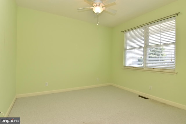36765 Hummingbird Way N, Selbyville, DE 19975 - carpeted empty room featuring baseboards and a ceiling fan