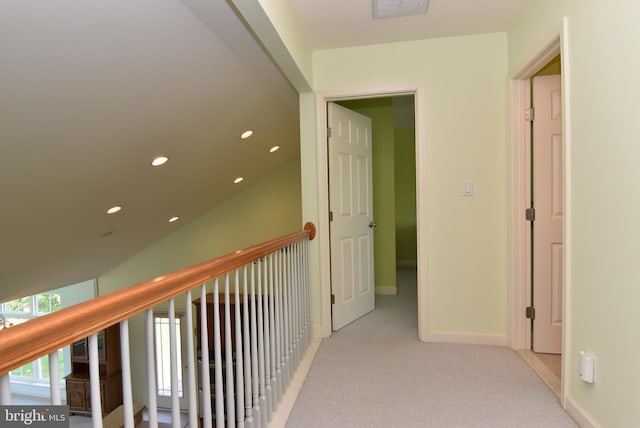 36765 Hummingbird Way N, Selbyville, DE 19975 - hall with recessed lighting and carpet flooring