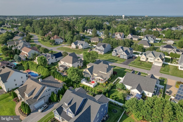156 E Buckingham Dr, Rehoboth Beach, DE 19971 - aerial view of property and surrounding area featuring nearby suburban area