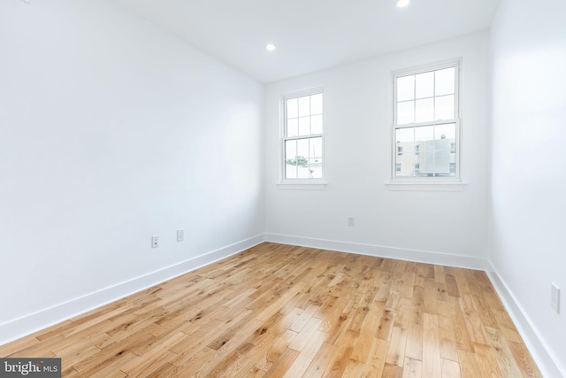 2713 E Huntingdon St, Philadelphia, PA 19125 - spare room with light wood-style floors and recessed lighting