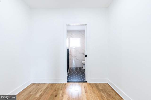 2713 E Huntingdon St, Philadelphia, PA 19125 - unfurnished room with light wood finished floors and baseboards