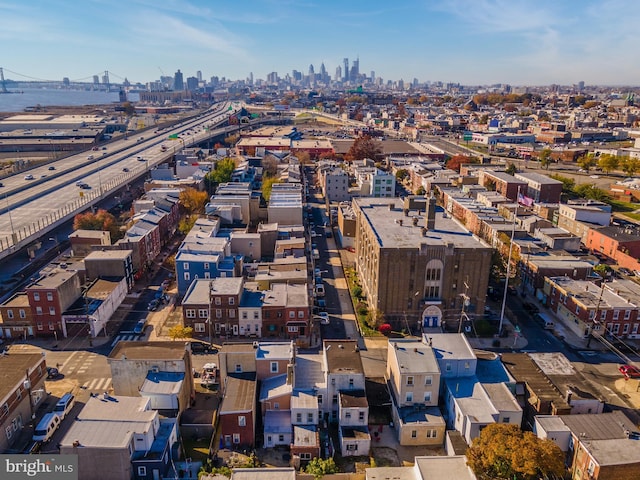 2713 E Huntingdon St, Philadelphia, PA 19125 - bird's eye view of city skyline