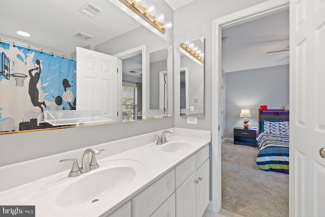 20736 Ashburn Station Pl, Ashburn, VA 20147 - full bath with double vanity