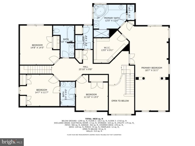 20736 Ashburn Station Pl, Ashburn, VA 20147 - view of floor plan / room layout