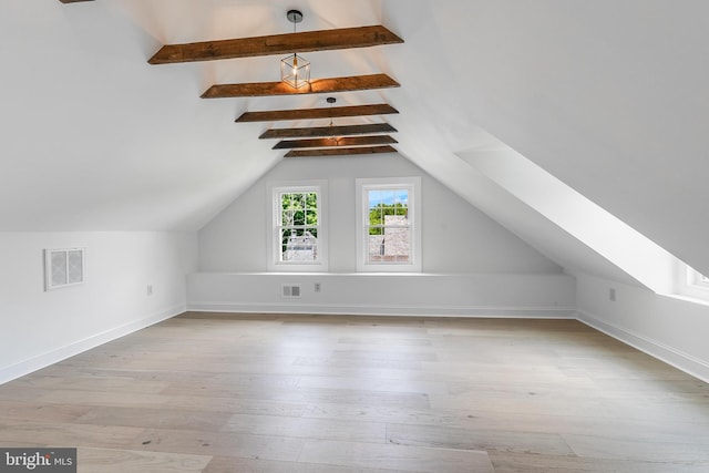 6818 Connecticut Ave, Chevy Chase, MD 20815 - additional living space featuring hardwood / wood-style floors and a skylight