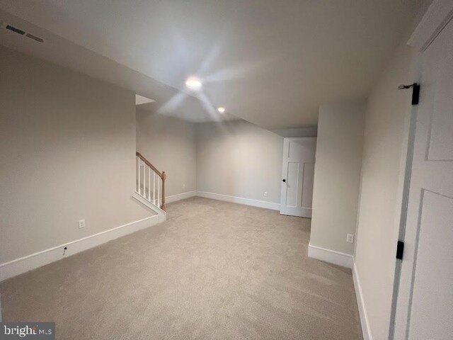 937 Swinehart Rd Unit C, Boyertown, PA 19512 - finished below grade area with light colored carpet and recessed lighting