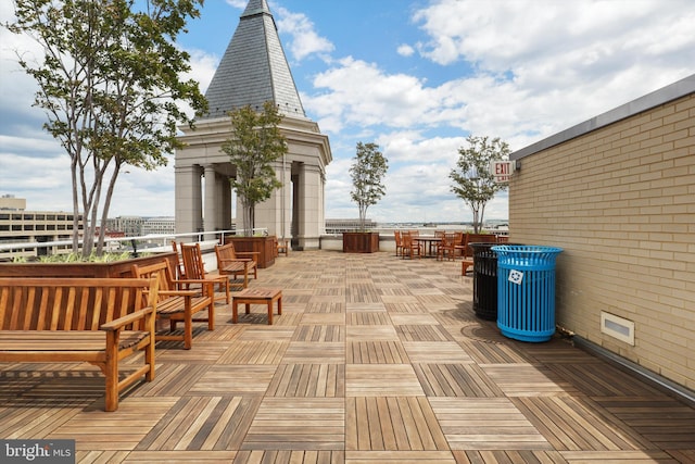 601 Pennsylvania Ave NW Unit 812, Washington, DC 20004 - view of patio / terrace with outdoor dining area