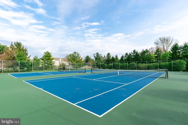 703 Wharton Rd, Mount Laurel, NJ 08054 - view of tennis court featuring community basketball court