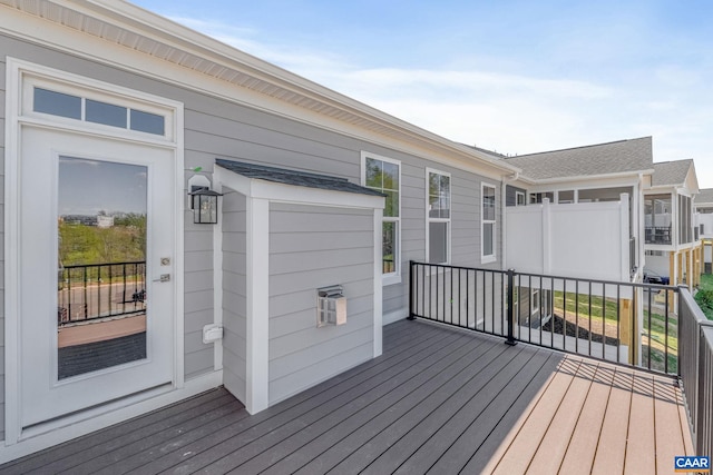 103 Laconia Ln, Charlottesville, VA 22911 - view of wooden terrace