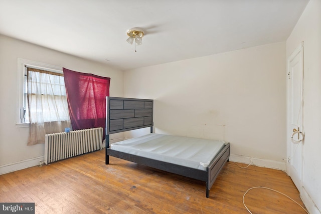 11 Rosedale St, Baltimore, MD 21229 - bedroom with radiator and wood finished floors