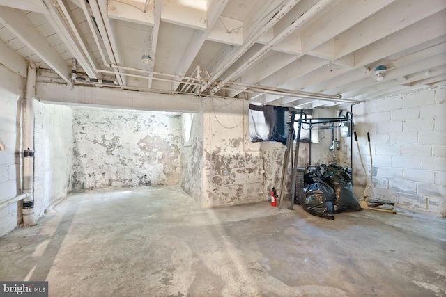 11 Rosedale St, Baltimore, MD 21229 - view of unfinished below grade area