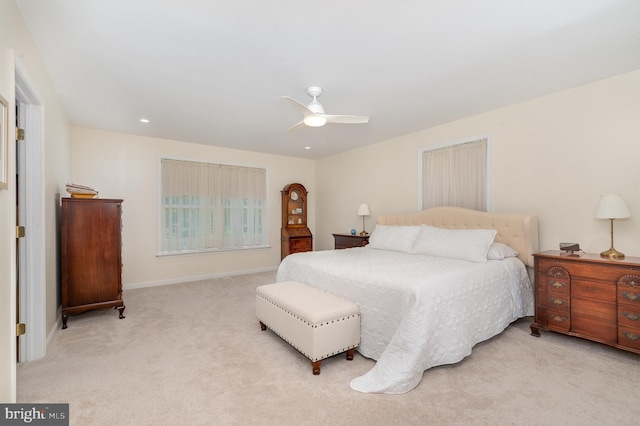 3 Baird Ct, Carlisle, PA 17013 - bedroom with carpet floors and a ceiling fan