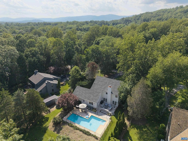 325 Heron Ln, Charlottesville, VA 22903 - view of subject property with a forest and a pool area
