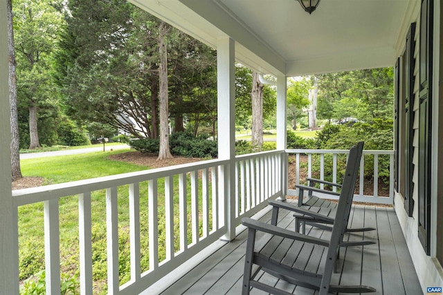 325 Heron Ln, Charlottesville, VA 22903 - porch with a lawn