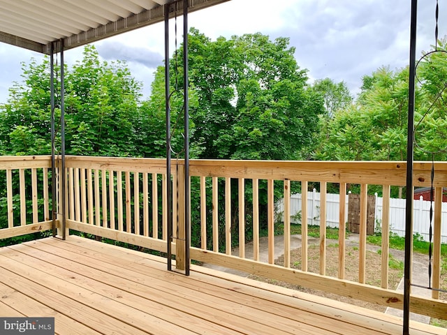 840 Columbia Ave, Cumberland, MD 21502 - view of deck