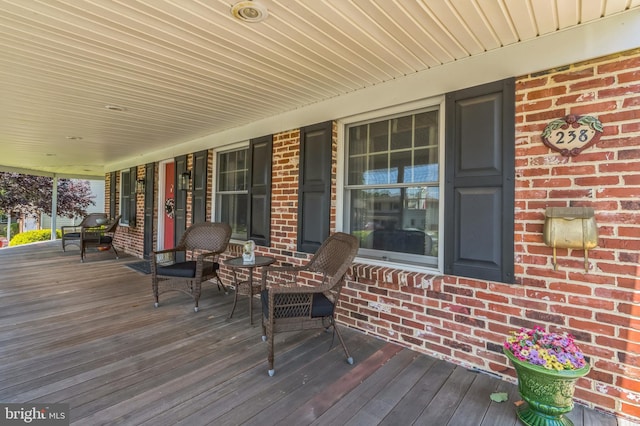 238 Winding Way Rd, Stratford, NJ 08084 - view of wooden porch