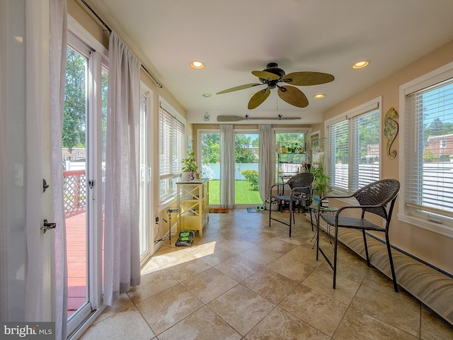 616 Glenfield Ave, Glenolden, PA 19036 - sunroom with recessed lighting