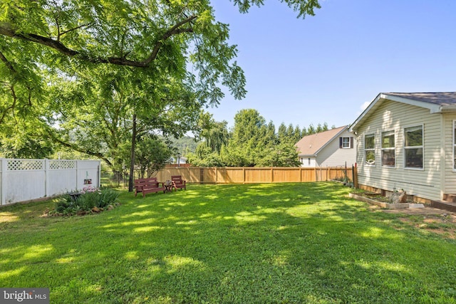381 Youngs Dr, Front Royal, VA 22630 - view of fenced backyard