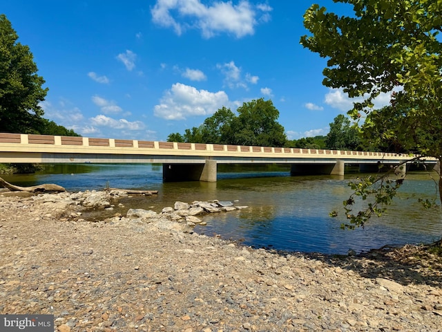 381 Youngs Dr, Front Royal, VA 22630 - water view with a notable bridge