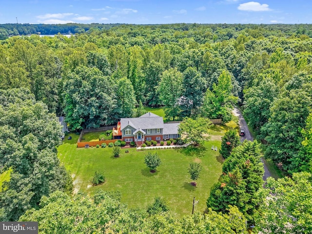 2 Evans Ln, Ruther Glen, VA 22546 - view of subject property featuring a heavily wooded area